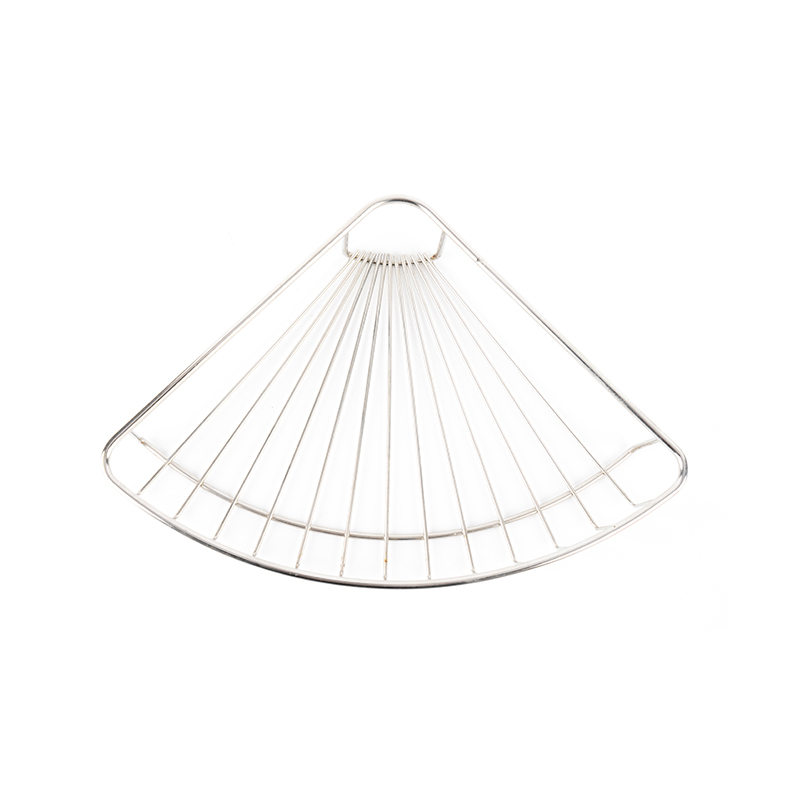 رف الزاوية على شكل مروحة